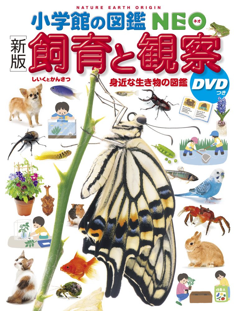新版］飼育と観察 DVDつき」｜図鑑・辞典｜こども｜書籍｜小学館